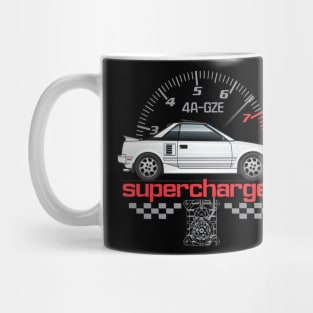 Supercharged-White Mug